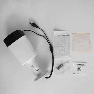 HDCVI видеокамера 5 Мп Dahua DH-HAC-HFW1500TLMP-IL-A (2.8 мм) с двойной подсветкой для системы видеонаблюдения